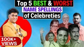 Name Spelling I Top 5 Best & Wrost Name Spelling I Numerology I Arviend Sud