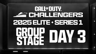 Call of Duty Challengers Elite • Series 1 | Group Stage - Day 3