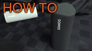 How to use Sonos Roam