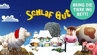 Schlaf Gut WINTER VERSION  Gute Nacht Geschichte zum Einschlafen mit Tieren auf dem Bauernhof