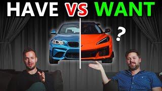 The Cars We Own vs The Cars We Want