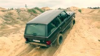 Range Rover Classic Offroad loose sand