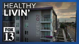 New apartments in downtown Salt Lake City hope to pave the way for a new, healthier lifestyle