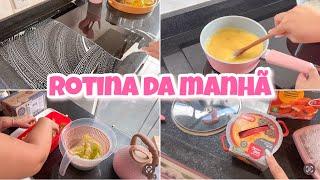 UMA MANHÃ COMIGO | FIZ ALMOÇO | CHEGOU COMPRINHAS | Tayane Silvia