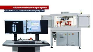 Inline X-ray inspection system with automatic evaluation