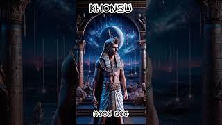 Khonsu: God of egypt #god #egyptiangods #history #godsofegypt #egypt #seth #anubis #ancient