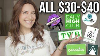 6 AMAZING MID-PRICE STONER BOXES | and shmokin' our way through with Serene Tree D8 flower