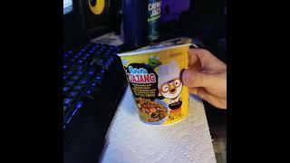 Pororo Jjajang Korean Black Bean Noodles by Paldo REVIEW