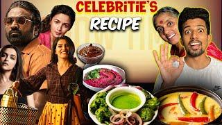 Trying Celebrity unique recipes | Fun cooking