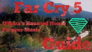 Far Cry 5 O'Hara's Haunted House - Prepper Stash Guide - How to Get Easy Perk Points