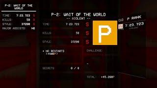 Yet another P-2 P-rank | ULTRAKILL