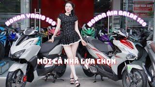 HONDA VARIO 160 & AIR BLADE 160, 2 phiên bản siêu phẩm của 2 dòng đang HOT #honda #xuhuong #xemay