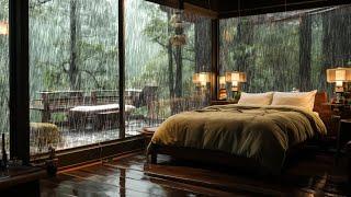 SOFT RAIN by the window make you sleep 99% instantly Say bye to Insomnia and Stress