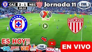 Cruz Azul vs. Necaxa en vivo, donde ver, a que hora juega Cruz Azul vs. Necaxa Apertura 2024 Liga MX