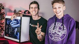 BUILDING HIS DREAM PC - ROG Rig Reboot