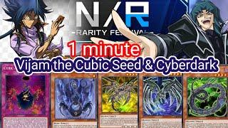 Vijam the Cubic Seed & Cyberdark Deck - N/R -RARITY FESTIVAL  [Yu-Gi-Oh MASTER DUEL]