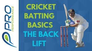 CRICKET COACHING - BACKLIFT BASICS | BATTING BASICS