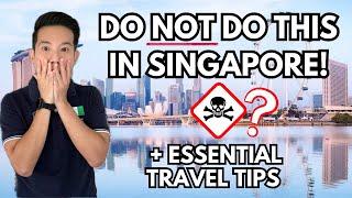 Singapore Beginner Travel Guide 2024 - MUST watch before you visit! #singaporetravelguide
