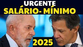 BOMBA! REVIRAVOLTA NO SALÁRIO-MÍNIMO 2025 E REAJUSTE DOS BENEFÍCIOS ACIMA DO SALÁRIO MÍNIMO 2025