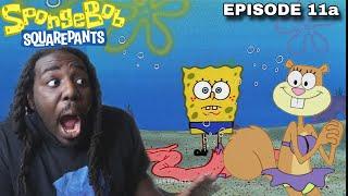 SANDY JACKED SPONGEBOB TILL HIS ARMS BUST!! | SpongeBob ( Season 1 , Episode 11a )