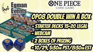 One Piece OP08.5 Double Box Tournament!