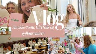 Smykke-event + Gallapremiere med tiktokkere (vlog)