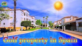 Golf property in Spain, apartment in Villamartin near the golf club, penthouse with 2 bedrooms 