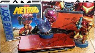 Samus Edition New 3DS XL UNBOXING + New Metroid amiibo + Samus Returns Special Edition