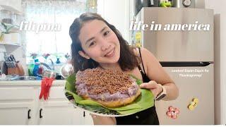 Filipina Mom in America Cooked Sapin-Sapin, Thanksgiving Party, Black Friday Shopping ️ #vlog