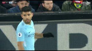 Sergio Aguero vs Liverpool (14/1/2018) Away