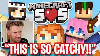 Solidarity REACTS To "SOS (Minecraft SOS Song) - Grymm Ft. NightMareeX"