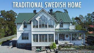 Traditional Swedish Luxury Home - Waterfront Airbnb Tour!