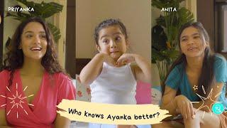 Nyano Diaper Presents: Nyano Quiz | Who knows Ayanka the best? I PriyankaVSAnita