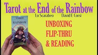 Tarot at the End of the Rainbow ~ Unboxing Flip-thru & Reading