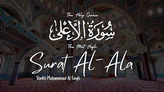 Surat Al-Ala 87 (The Most High) | Sheikh Muhammad Al-Faqih |  English Transliteration #surahalala