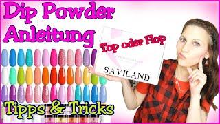 Dipping Powder Nails | ANLEITUNG | Tipps und Tricks | Saviland