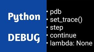 Python Script Debug using pdb | hands-on