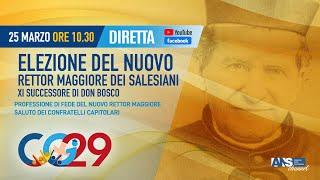 ELEZIONE del nuovo Rettor Maggiore dei Salesiani al CAPITOLO GENERALE 29
