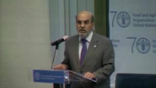José Graziano da Silva addresses the opening of the 5th World Forest Week