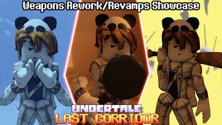 NEW UPDATE!!! Undertale: Last Corridor New Weapons Rework/Revamps Showcase