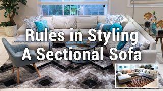 Rules in Styling A Sectional Sofa | MF Home TV