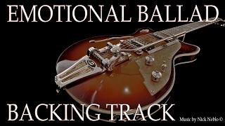 Sad Mellow Instrumental Guitar Ballad Backing Track