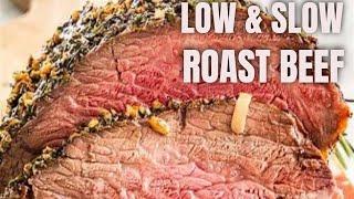 WEBER GENESIS: LOW & SLOW ROAST BEEF RECIPE