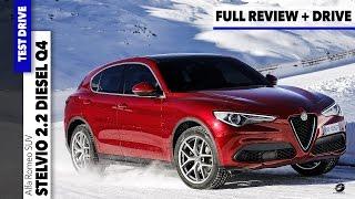 Alfa Romeo Stelvio 2.2 Diesel Q4 Car Review + Driving Report