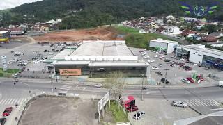 Supermercado Rodrigues Joinville filmagens com drone