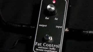 Demeter Fat Control Midboost Boost Pedal