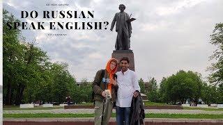 do they speak english in Russia? (Moscow)