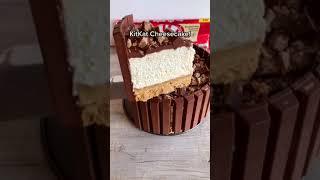 Would You Try This KitKat Cake? *SUPER SATHESFYING*/ @FitwaffleKitchen