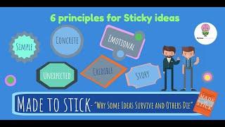 Made to Stick by Dan & Chip Heath: Animated Book Summary