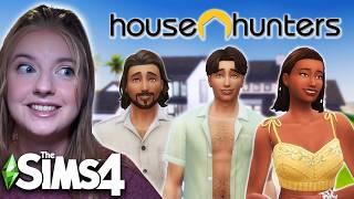 i tried a HOUSE HUNTERS build challenge in the sims 4